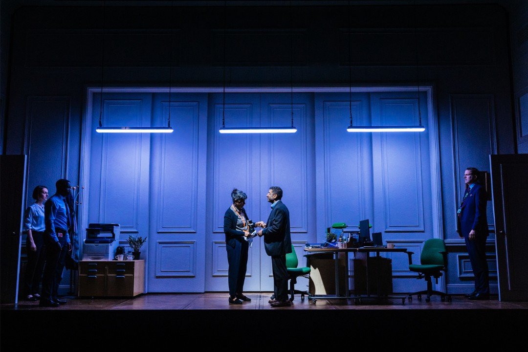 The cast of The Estate, National Theatre The cast of The Estate, National Theatre