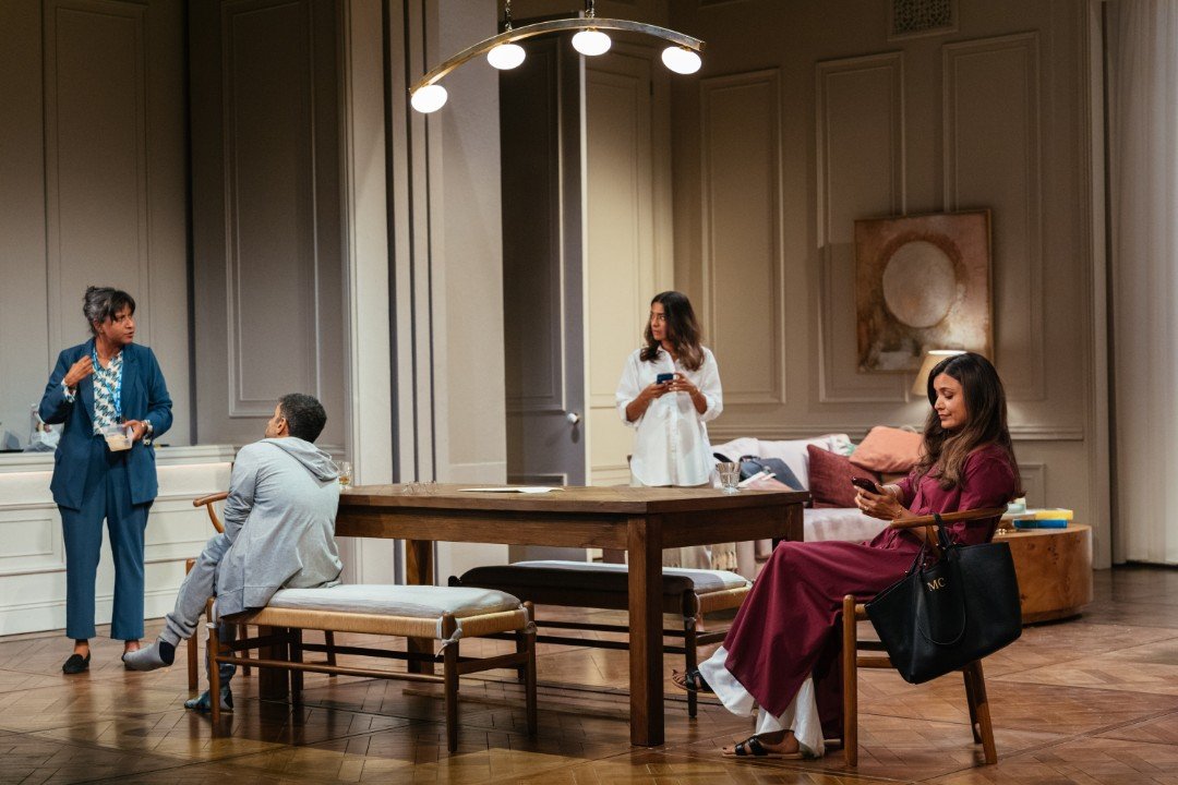 The cast of The Estate, National Theatre. The cast of The Estate, National Theatre.