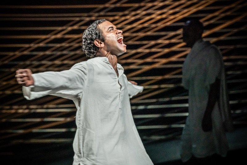 Hiran-Abeysekera-Nathuram-Godse-in-The-Father-and-the-Assassin-at-the-National-Theatre-2023.-Credits-Marc-Brenner Hiran-Abeysekera-Nathuram-Godse-in-The-Father-and-the-Assassin-at-the-National-Theatre-2023.-Credits-Marc-Brenner