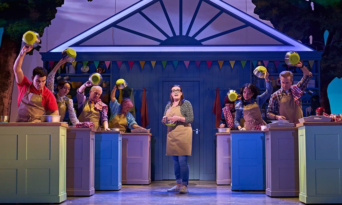 The Great British Bake Off Musical. Photo by Manuel Harlan. The Great British Bake Off Musical. Photo by Manuel Harlan.