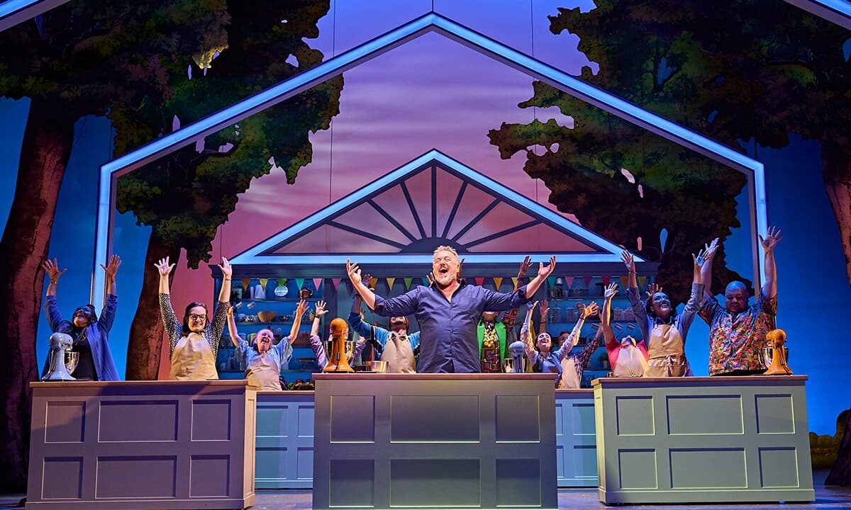 The Great British Bake Off Musical. Photo by Manuel Harlan. The Great British Bake Off Musical. Photo by Manuel Harlan.