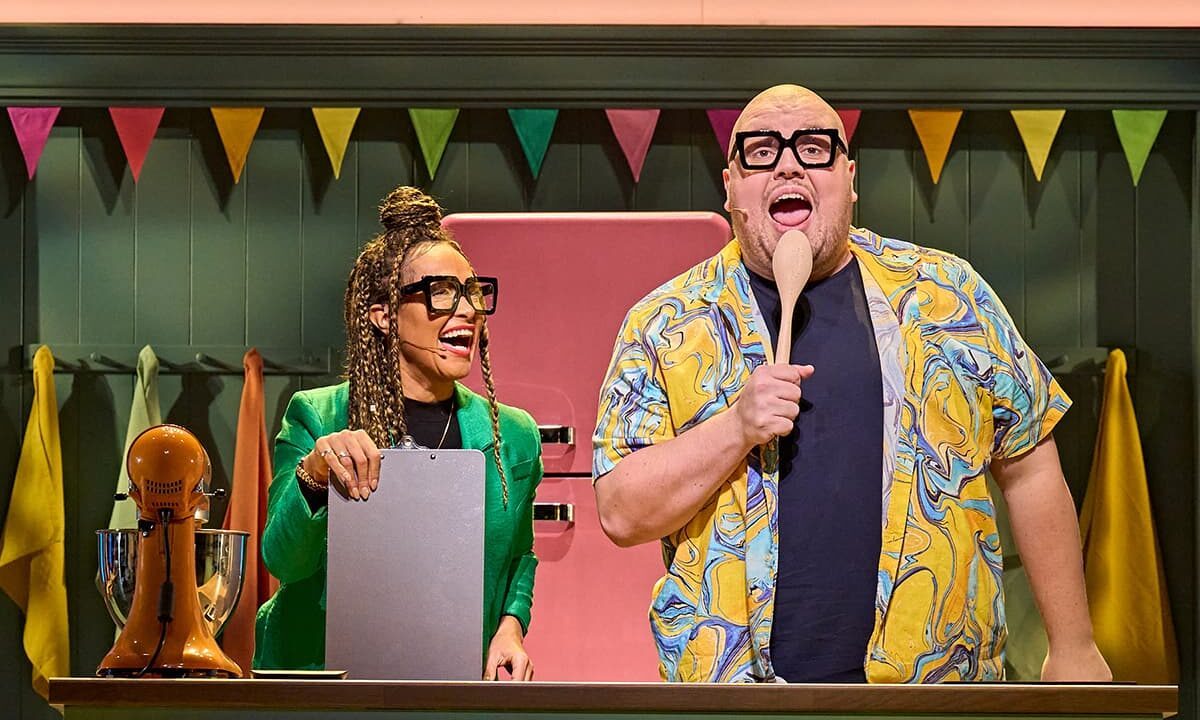 The Great British Bake Off Musical. Photo by Manuel Harlan. The Great British Bake Off Musical. Photo by Manuel Harlan.