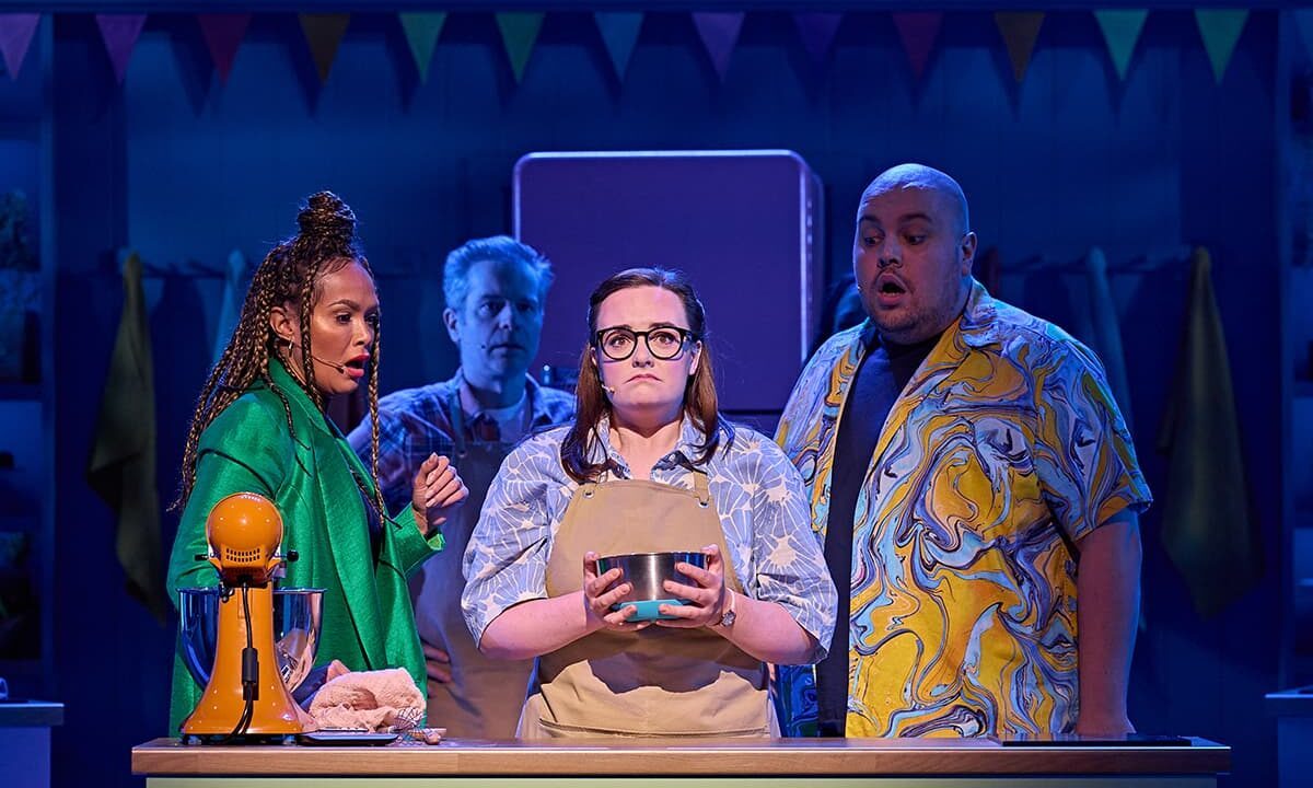 The Great British Bake Off Musical. Photo by Manuel Harlan. The Great British Bake Off Musical. Photo by Manuel Harlan.