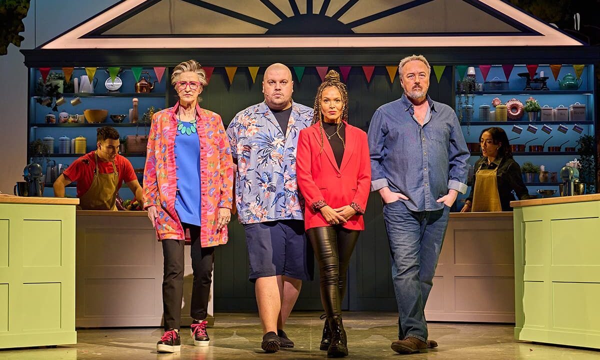 The Great British Bake Off Musical. Photo by Manuel Harlan. The Great British Bake Off Musical. Photo by Manuel Harlan.