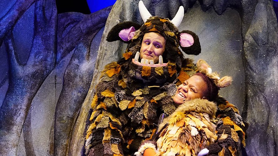 The Gruffalo's Child. Photo by Lesley Cook The Gruffalo's Child. Photo by Lesley Cook