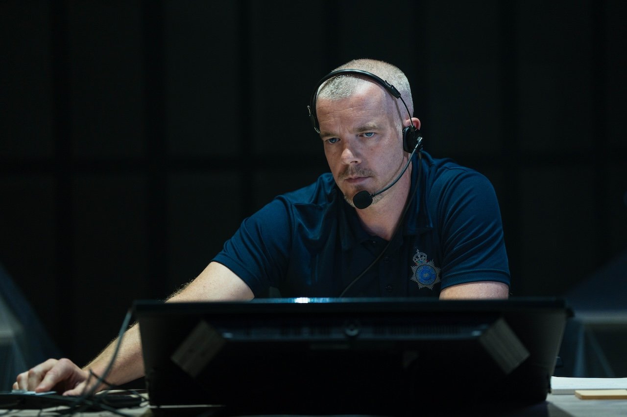 THE GUILTY by Chloe Moss;
Production Photography;
Cast: Russell Tovey;
Directed by Felix Barrett;
Designer: Alex Eales;
Lighting Designer: Anna Watson;
Sound Designer: Gareth Fry;
Video Designer: Luke Halls;
Associate Director: Elin Schofield;
Associate Designer: Mona Camille;
Casting Director: Lotte Hines CDG;
Assistant Director: Jessy Roberts;
Donmar Warehouse;
London, UK;
20 June 2026;
Photo: Helen Murray
www.helenmurrayphotos.com THE GUILTY by Chloe Moss;
Production Photography;
Cast: Russell Tovey;
Directed by Felix Barrett;
Designer: Alex Eales;
Lighting Designer: Anna Watson;
Sound Designer: Gareth Fry;
Video Designer: Luke Halls;
Associate Director: Elin Schofield;
Associate Designer: Mona Camille;
Casting Director: Lotte Hines CDG;
Assistant Director: Jessy Roberts;
Donmar Warehouse;
London, UK;
20 June 2026;
Photo: Helen Murray
www.helenmurrayphotos.com