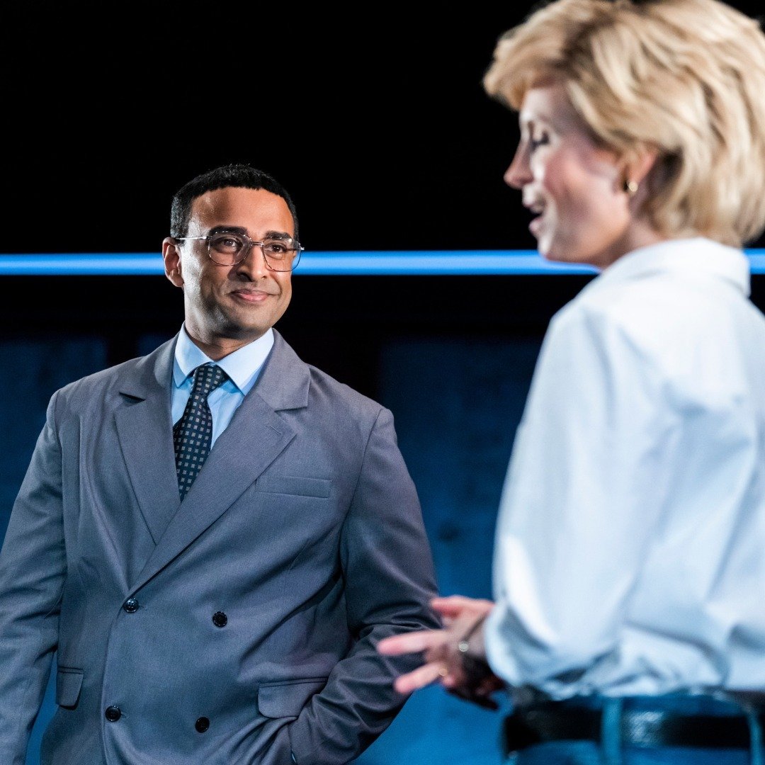 The Interview at the Park Theatre. Photo by Tristam Kenton The Interview at the Park Theatre. Photo by Tristam Kenton