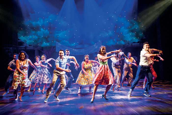 The Pajama Game at the Shaftesbury Theatre The Pajama Game at the Shaftesbury Theatre