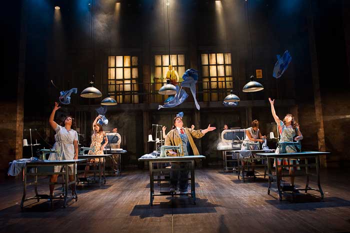 The Pajama Game at the Shaftesbury Theatre The Pajama Game at the Shaftesbury Theatre