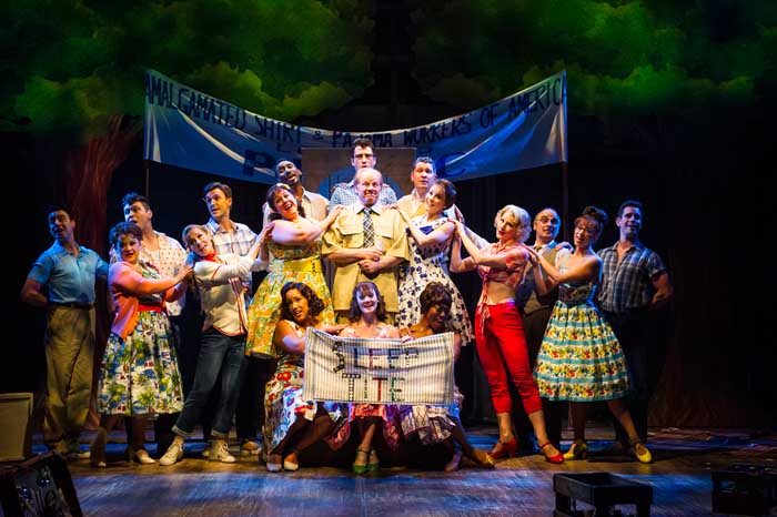 The Pajama Game at the Shaftesbury Theatre The Pajama Game at the Shaftesbury Theatre