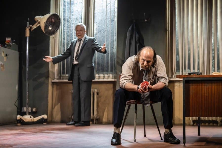 Steve-Pemberton-Tupolski-Paule-Kaye-Ariel-in-The-Pillowman-pic-by-Johan-Persson Steve-Pemberton-Tupolski-Paule-Kaye-Ariel-in-The-Pillowman-pic-by-Johan-Persson