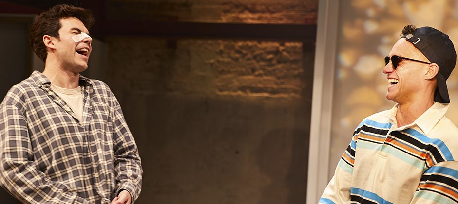 The Shape of Things at the Park Theatre. Photo by Mark Douet The Shape of Things at the Park Theatre. Photo by Mark Douet