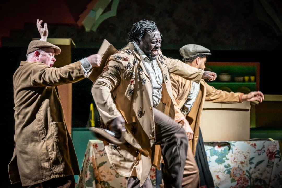 Ben-Redfern-Roger-Ekow-Quartey-Mr-Jenkins-and-Jacob-Maynard-Kevin-in-The-Witches-at-the-National-Theatre.-Credits-Marc-Brenner Ben-Redfern-Roger-Ekow-Quartey-Mr-Jenkins-and-Jacob-Maynard-Kevin-in-The-Witches-at-the-National-Theatre.-Credits-Marc-Brenner