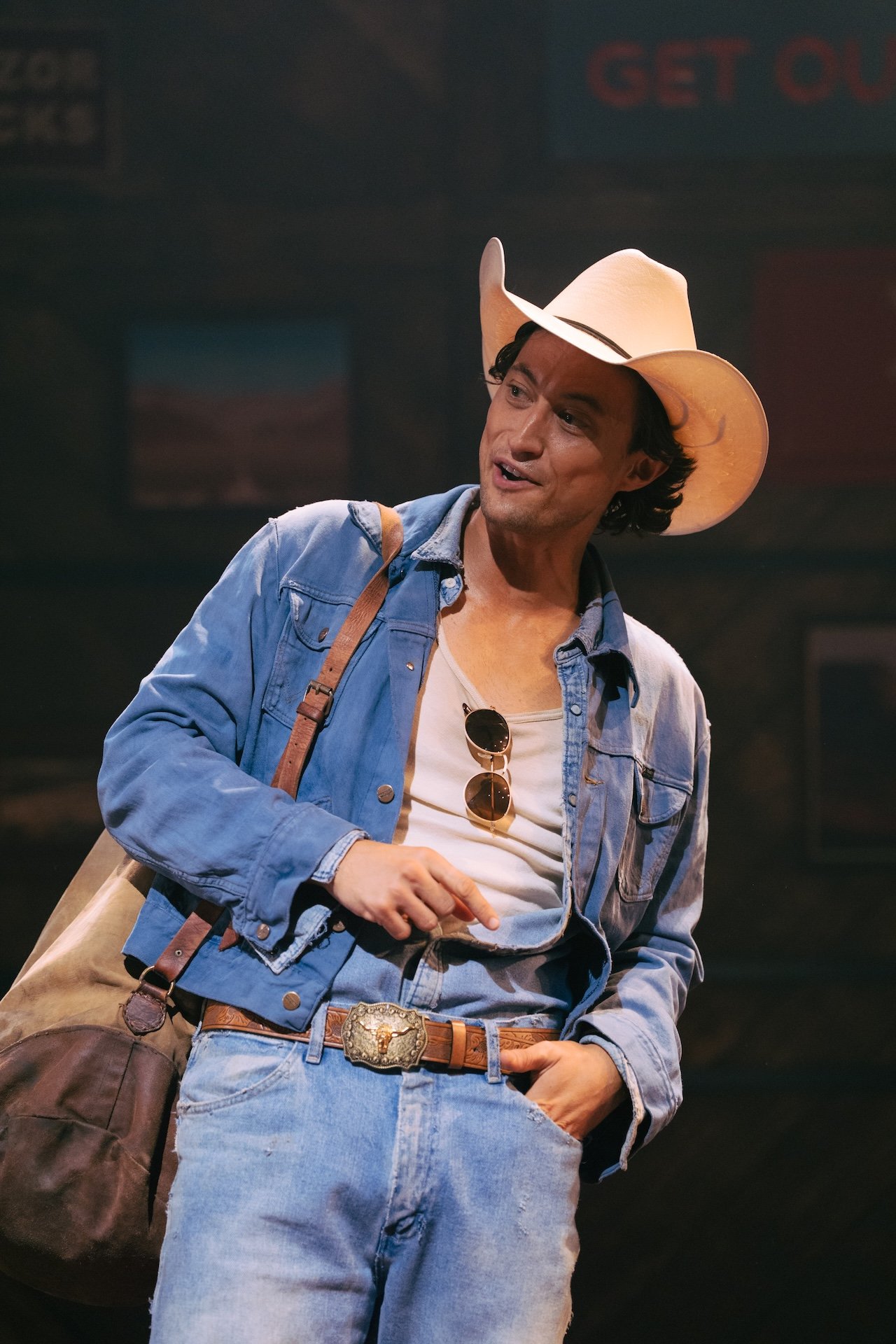 Thelma & Louise by Callie Khouri;
Production Photography;
Cast: Rachel Tucker, Amy Lennox, Jordan Luke Gage, Trevor Dion Nicholas, Samuel Edwards, Alex Gibson-Giorgio, Tamlyn Henderson, Letitia Hector;
Book by Callie Khouri;
Music & Lyrics by Neko Case;
Directed by Trip Cullman;
Choreography by Bobbi Jene Smith and Or Schraiber;
Musical Supervisor Kimberly Grigsby;
Scenography by Christine Jones and Brett J. Banakis;
Costume Design by Ryan Dawson Laight;
Lighting Design by Natasha Chivers;
Sound Design by Gareth Owen;
Orchestrator & Arranger John Clancy;
Music Director Ed Bussey;
Additional Music by Carl Newman, Paul Rigby and Zoe Sarnak;
Creative Producer Mandy Greenfield;
Creative Consultant Imogen Brodie;
Casting Director Stuart Burt CDG CSA;
Casting Associate Peter Noden;
Wigs, Hair and Make-Up Design by Carole Hancock;
Fight Director Kev McCurdy;
Voice & Dialect Coach Danièle Lydon;
Armourer Bare Arms;
Costume Supervisor Zoë Thomas-Webb;
Props Supervisor Mary Halliday;
Keyboard Programming by Billy Jay Stein and Hiro Iida for Strange Cranium;
Copyist J&J Music Preparation;
Associate Director Chelsea Walker;
Associate Choreographer Lily Ockwell;
Associate Designer Matthew Buttrey;
Associate Lighting Designer Stacey O'Shea;
Associate Sound Designer Rob Jones;
Jerwood Assistant Director Francesca Murray-Fuentes;
Music Producer Jeff Galegher;
Orchestra Manager Sylvia Addison;
US General Managers RCI Theatricals;
Production Managers Gary Beestone and Oli Bagwell Purefoy;
Company Stage Manager Matt Elesmore;
Deputy Stage Manager Hannah Halden;
Assistant Stage Manager (Book Cover) Frances Howell;
Assistant Stage Manager Jasmine Smith;
Young Vic, London, UK;
3 September 2026;
Photo: Helen Murray Thelma & Louise by Callie Khouri;
Production Photography;
Cast: Rachel Tucker, Amy Lennox, Jordan Luke Gage, Trevor Dion Nicholas, Samuel Edwards, Alex Gibson-Giorgio, Tamlyn Henderson, Letitia Hector;
Book by Callie Khouri;
Music & Lyrics by Neko Case;
Directed by Trip Cullman;
Choreography by Bobbi Jene Smith and Or Schraiber;
Musical Supervisor Kimberly Grigsby;
Scenography by Christine Jones and Brett J. Banakis;
Costume Design by Ryan Dawson Laight;
Lighting Design by Natasha Chivers;
Sound Design by Gareth Owen;
Orchestrator & Arranger John Clancy;
Music Director Ed Bussey;
Additional Music by Carl Newman, Paul Rigby and Zoe Sarnak;
Creative Producer Mandy Greenfield;
Creative Consultant Imogen Brodie;
Casting Director Stuart Burt CDG CSA;
Casting Associate Peter Noden;
Wigs, Hair and Make-Up Design by Carole Hancock;
Fight Director Kev McCurdy;
Voice & Dialect Coach Danièle Lydon;
Armourer Bare Arms;
Costume Supervisor Zoë Thomas-Webb;
Props Supervisor Mary Halliday;
Keyboard Programming by Billy Jay Stein and Hiro Iida for Strange Cranium;
Copyist J&J Music Preparation;
Associate Director Chelsea Walker;
Associate Choreographer Lily Ockwell;
Associate Designer Matthew Buttrey;
Associate Lighting Designer Stacey O'Shea;
Associate Sound Designer Rob Jones;
Jerwood Assistant Director Francesca Murray-Fuentes;
Music Producer Jeff Galegher;
Orchestra Manager Sylvia Addison;
US General Managers RCI Theatricals;
Production Managers Gary Beestone and Oli Bagwell Purefoy;
Company Stage Manager Matt Elesmore;
Deputy Stage Manager Hannah Halden;
Assistant Stage Manager (Book Cover) Frances Howell;
Assistant Stage Manager Jasmine Smith;
Young Vic, London, UK;
3 September 2026;
Photo: Helen Murray