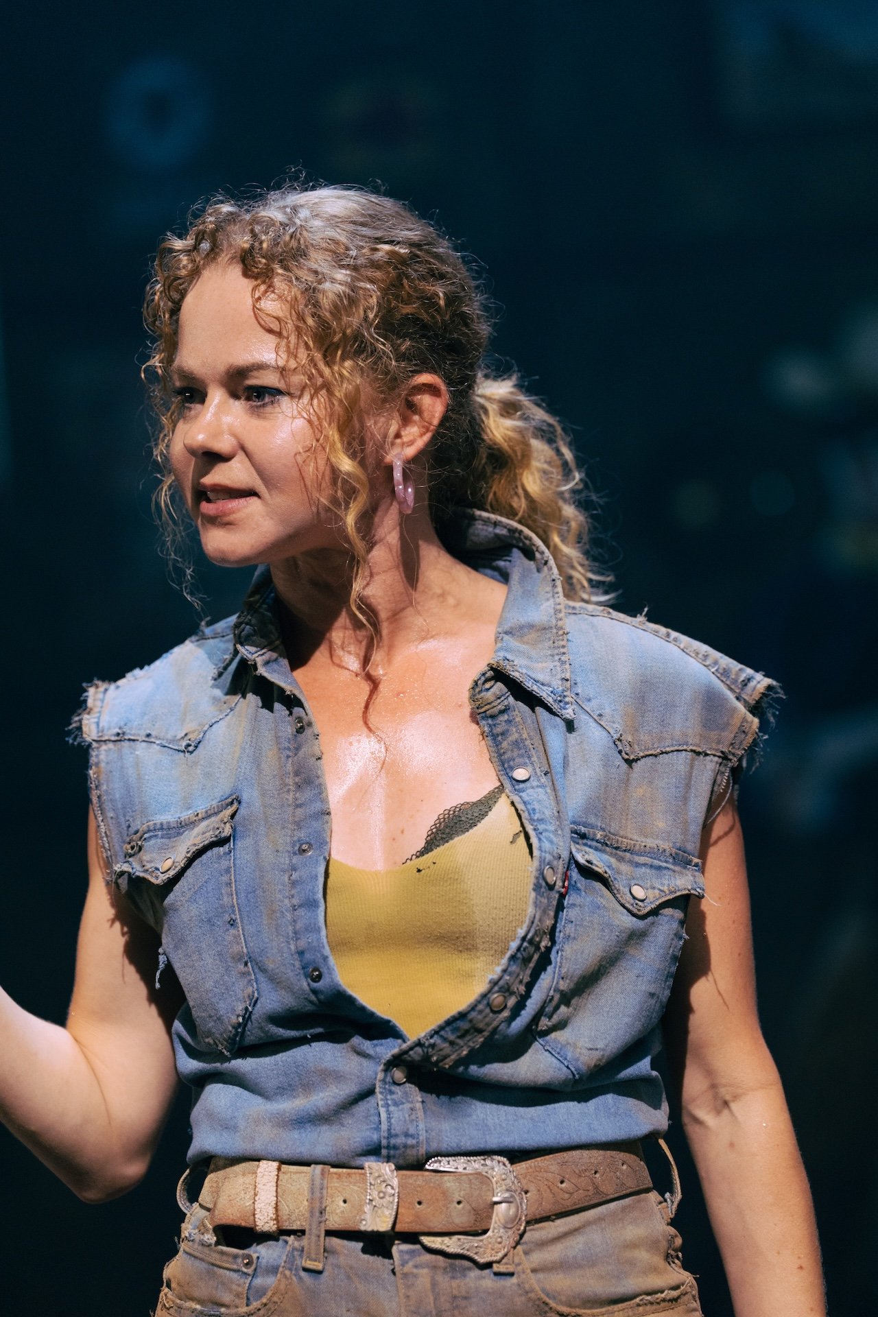 Thelma & Louise by Callie Khouri;
Production Photography;
Cast: Rachel Tucker, Amy Lennox, Jordan Luke Gage, Trevor Dion Nicholas, Samuel Edwards, Alex Gibson-Giorgio, Tamlyn Henderson, Letitia Hector;
Book by Callie Khouri;
Music & Lyrics by Neko Case;
Directed by Trip Cullman;
Choreography by Bobbi Jene Smith and Or Schraiber;
Musical Supervisor Kimberly Grigsby;
Scenography by Christine Jones and Brett J. Banakis;
Costume Design by Ryan Dawson Laight;
Lighting Design by Natasha Chivers;
Sound Design by Gareth Owen;
Orchestrator & Arranger John Clancy;
Music Director Ed Bussey;
Additional Music by Carl Newman, Paul Rigby and Zoe Sarnak;
Creative Producer Mandy Greenfield;
Creative Consultant Imogen Brodie;
Casting Director Stuart Burt CDG CSA;
Casting Associate Peter Noden;
Wigs, Hair and Make-Up Design by Carole Hancock;
Fight Director Kev McCurdy;
Voice & Dialect Coach Danièle Lydon;
Armourer Bare Arms;
Costume Supervisor Zoë Thomas-Webb;
Props Supervisor Mary Halliday;
Keyboard Programming by Billy Jay Stein and Hiro Iida for Strange Cranium;
Copyist J&J Music Preparation;
Associate Director Chelsea Walker;
Associate Choreographer Lily Ockwell;
Associate Designer Matthew Buttrey;
Associate Lighting Designer Stacey O'Shea;
Associate Sound Designer Rob Jones;
Jerwood Assistant Director Francesca Murray-Fuentes;
Music Producer Jeff Galegher;
Orchestra Manager Sylvia Addison;
US General Managers RCI Theatricals;
Production Managers Gary Beestone and Oli Bagwell Purefoy;
Company Stage Manager Matt Elesmore;
Deputy Stage Manager Hannah Halden;
Assistant Stage Manager (Book Cover) Frances Howell;
Assistant Stage Manager Jasmine Smith;
Young Vic, London, UK;
3 September 2026;
Photo: Helen Murray Thelma & Louise by Callie Khouri;
Production Photography;
Cast: Rachel Tucker, Amy Lennox, Jordan Luke Gage, Trevor Dion Nicholas, Samuel Edwards, Alex Gibson-Giorgio, Tamlyn Henderson, Letitia Hector;
Book by Callie Khouri;
Music & Lyrics by Neko Case;
Directed by Trip Cullman;
Choreography by Bobbi Jene Smith and Or Schraiber;
Musical Supervisor Kimberly Grigsby;
Scenography by Christine Jones and Brett J. Banakis;
Costume Design by Ryan Dawson Laight;
Lighting Design by Natasha Chivers;
Sound Design by Gareth Owen;
Orchestrator & Arranger John Clancy;
Music Director Ed Bussey;
Additional Music by Carl Newman, Paul Rigby and Zoe Sarnak;
Creative Producer Mandy Greenfield;
Creative Consultant Imogen Brodie;
Casting Director Stuart Burt CDG CSA;
Casting Associate Peter Noden;
Wigs, Hair and Make-Up Design by Carole Hancock;
Fight Director Kev McCurdy;
Voice & Dialect Coach Danièle Lydon;
Armourer Bare Arms;
Costume Supervisor Zoë Thomas-Webb;
Props Supervisor Mary Halliday;
Keyboard Programming by Billy Jay Stein and Hiro Iida for Strange Cranium;
Copyist J&J Music Preparation;
Associate Director Chelsea Walker;
Associate Choreographer Lily Ockwell;
Associate Designer Matthew Buttrey;
Associate Lighting Designer Stacey O'Shea;
Associate Sound Designer Rob Jones;
Jerwood Assistant Director Francesca Murray-Fuentes;
Music Producer Jeff Galegher;
Orchestra Manager Sylvia Addison;
US General Managers RCI Theatricals;
Production Managers Gary Beestone and Oli Bagwell Purefoy;
Company Stage Manager Matt Elesmore;
Deputy Stage Manager Hannah Halden;
Assistant Stage Manager (Book Cover) Frances Howell;
Assistant Stage Manager Jasmine Smith;
Young Vic, London, UK;
3 September 2026;
Photo: Helen Murray