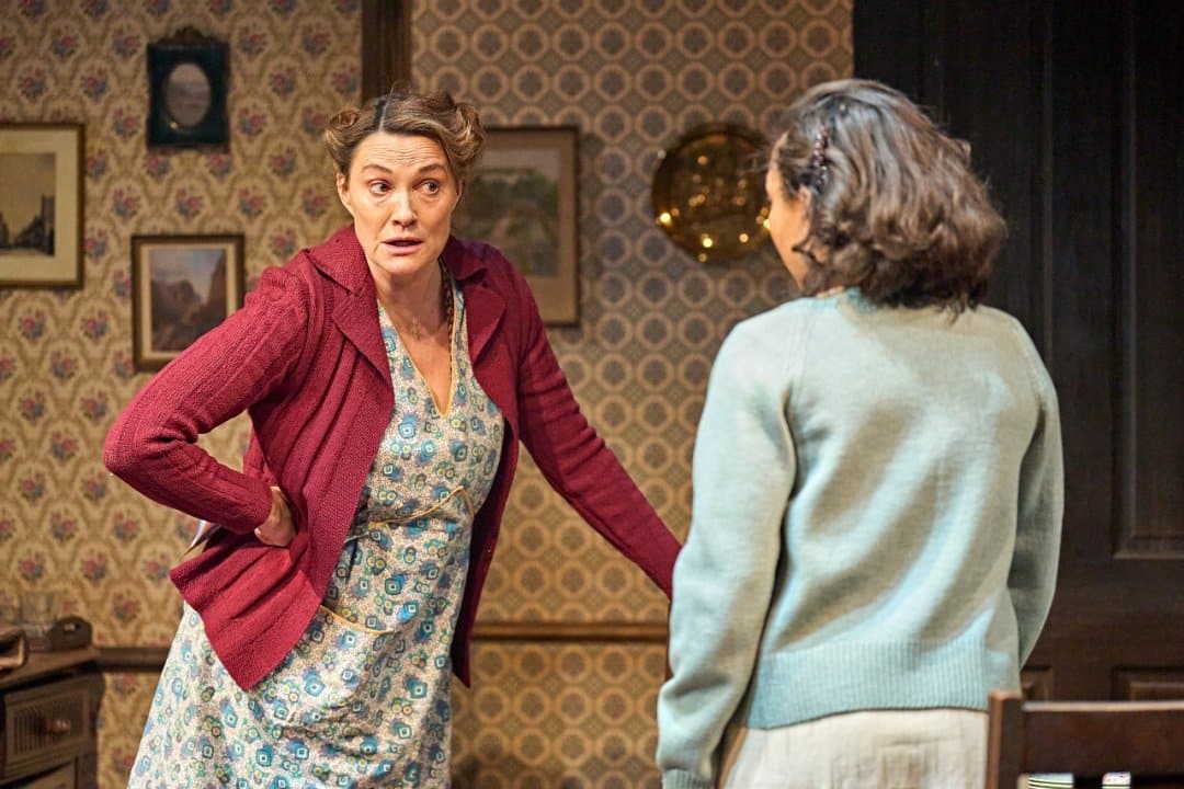 Sarah-Parish-and-Rita-Bernard-Shaw-in-TROUBLE-IN-BUTETOWN-Donmar-Warehouse-photo-by-Manuel-Harlan Sarah-Parish-and-Rita-Bernard-Shaw-in-TROUBLE-IN-BUTETOWN-Donmar-Warehouse-photo-by-Manuel-Harlan