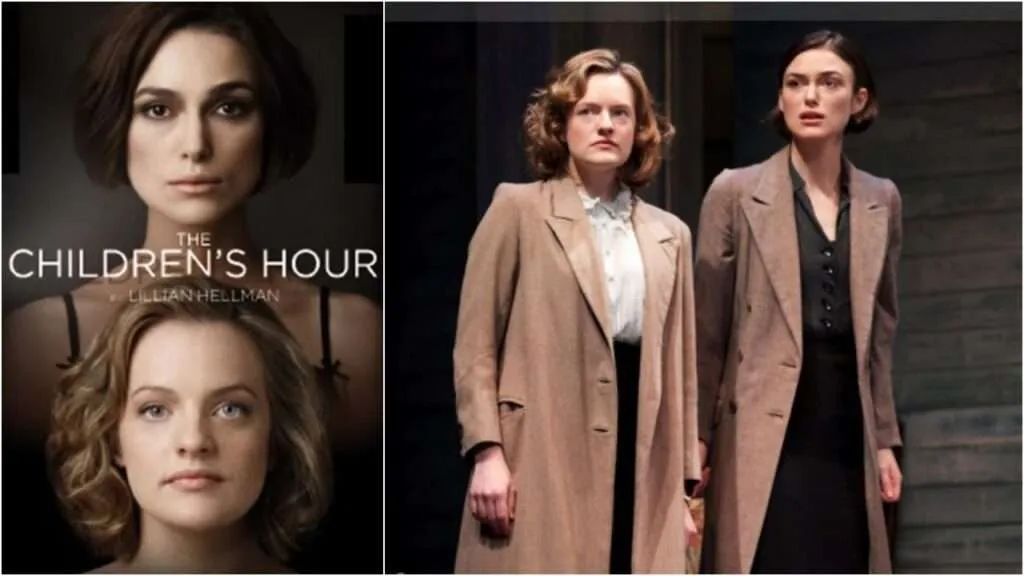 Elizabeth Moss & Keira Knightley in The Children's Hour. Photo by Johan Persson.