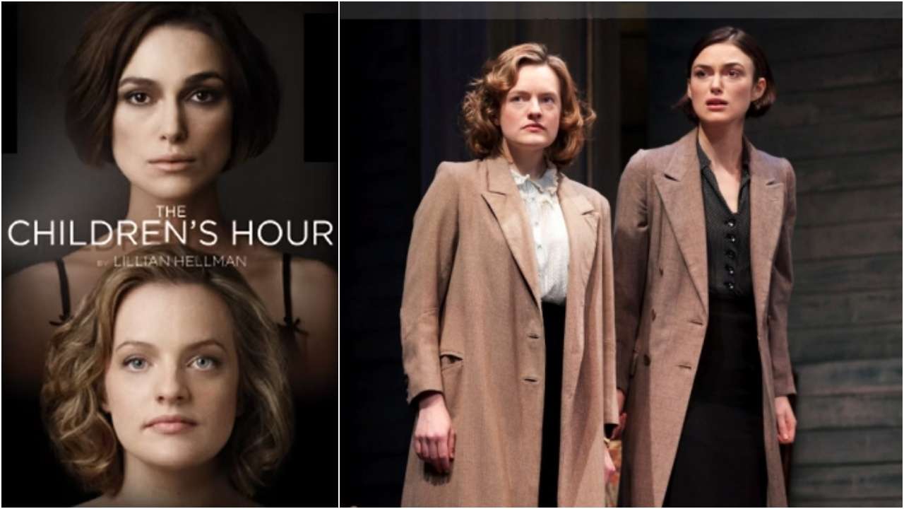 Elizabeth Moss & Keira Knightley in The Children's Hour. Photo by Johan Persson.