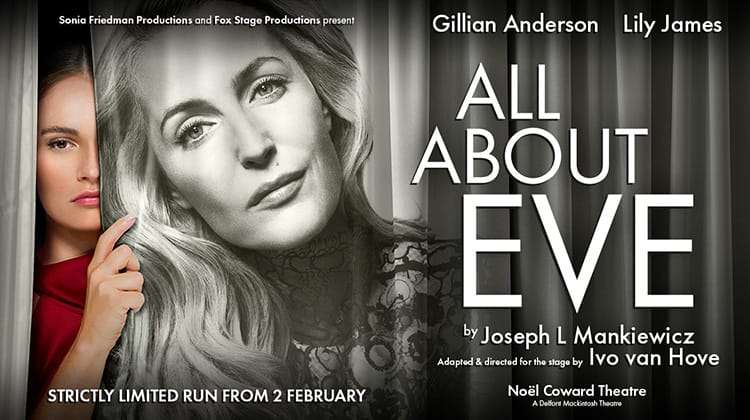 All About Eve starring Gillian Anderson & Lily James