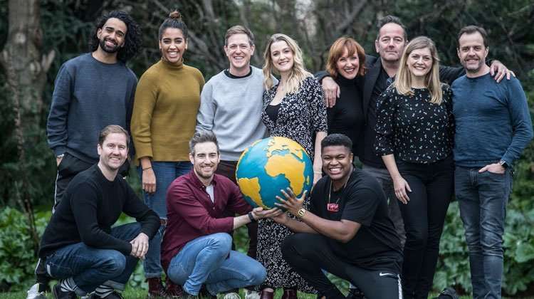 Come From Away London cast 2020