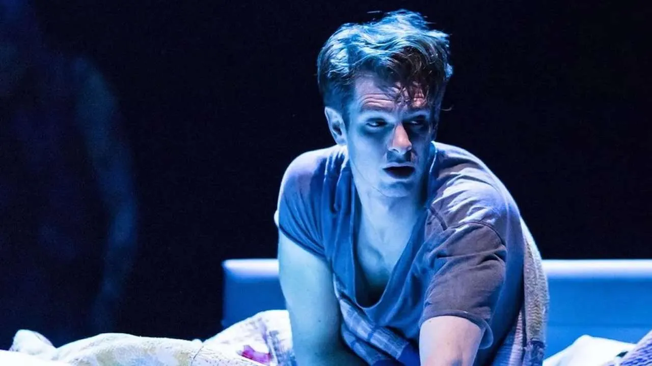 Angels in America starring Andrew Garfield - The National Theatre. Photo by Helen Maybanks