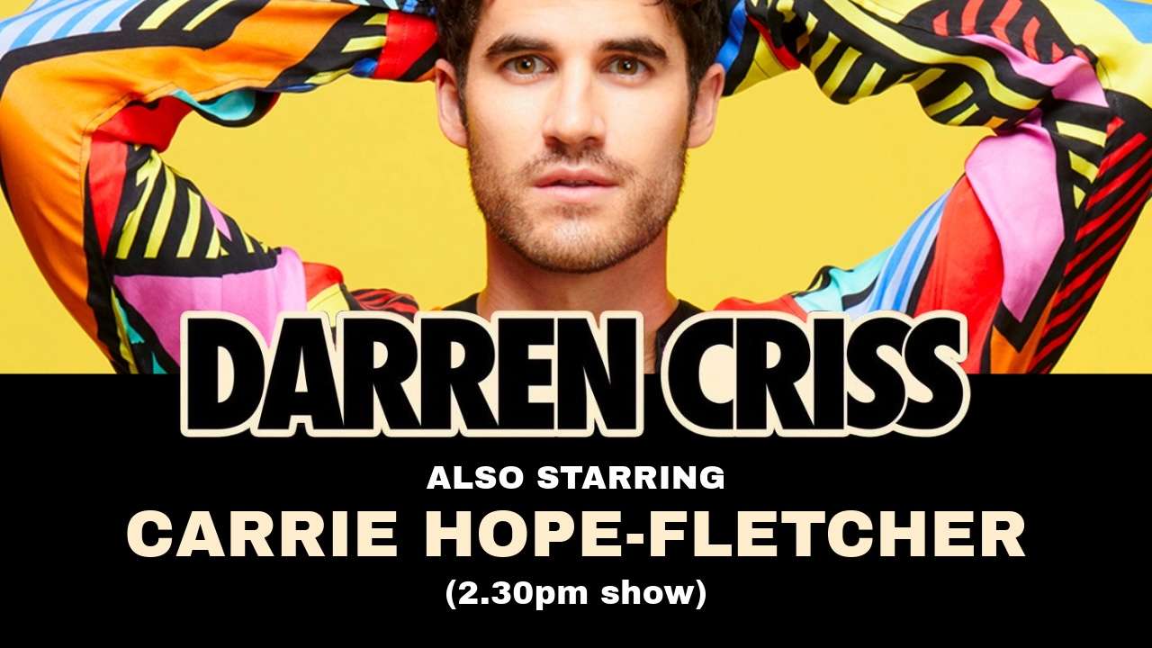 Darren Criss Tickets London Darren Criss Tickets London
