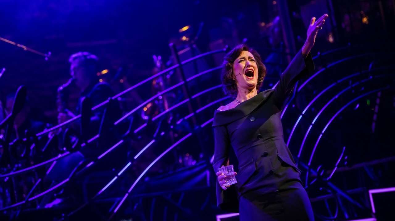 Haydn Gwynne in Sondheim tribute Old Friends in 2022. Photo by Danny Kaan