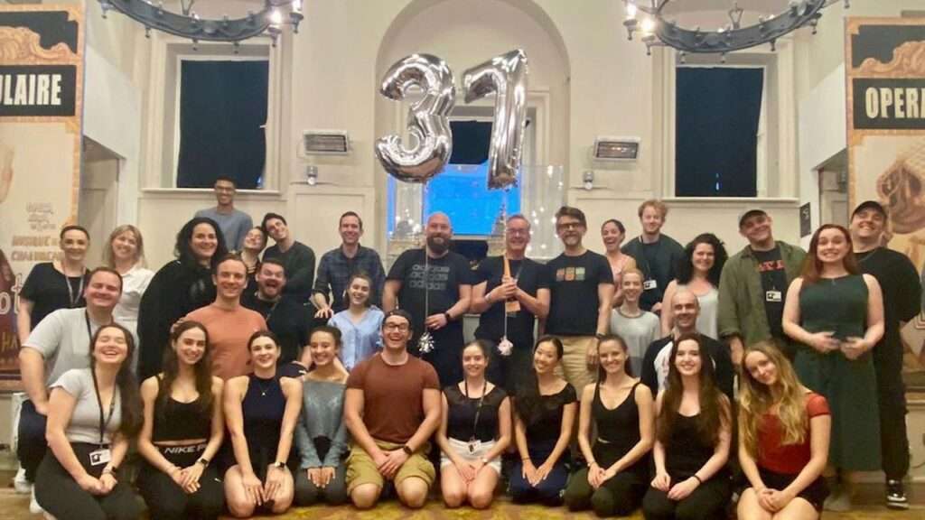 The Phantom of the Opera - 37th birthday. Photo courtesy of the production