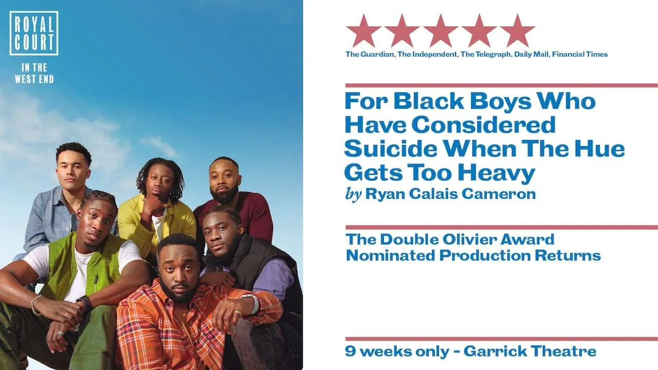 For Black Boys... Garrick Theatre 2024