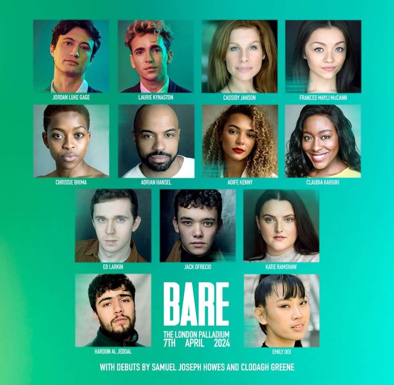 Bare in Concert - Casting