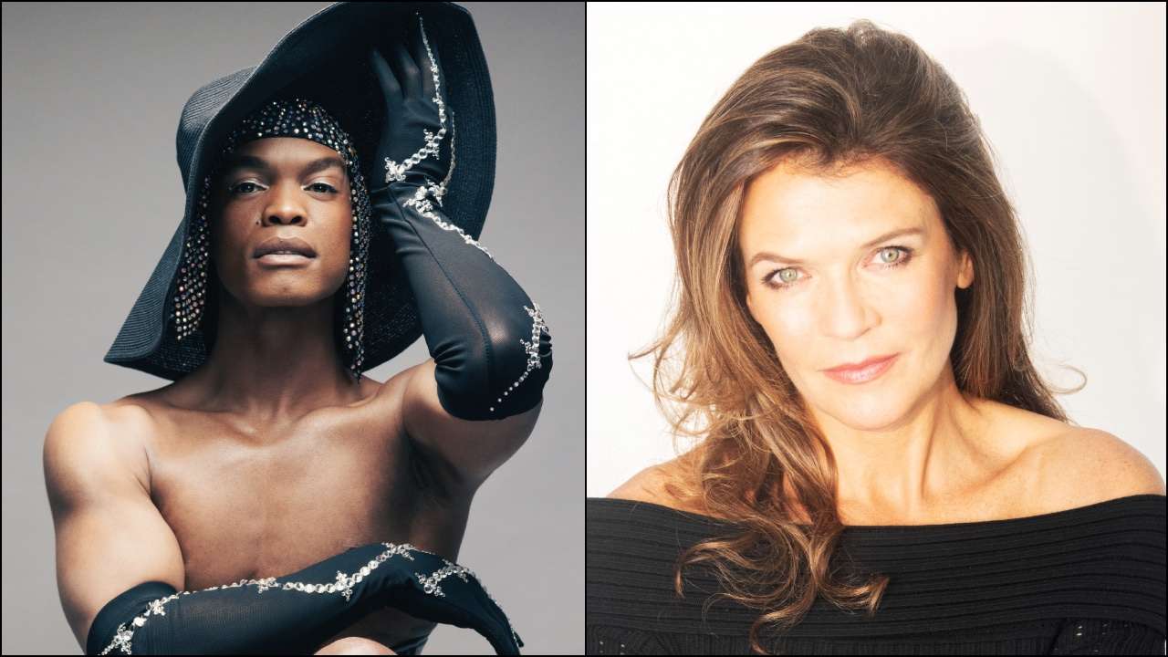 Headshots: Johannes Radebe & Annabel Croft