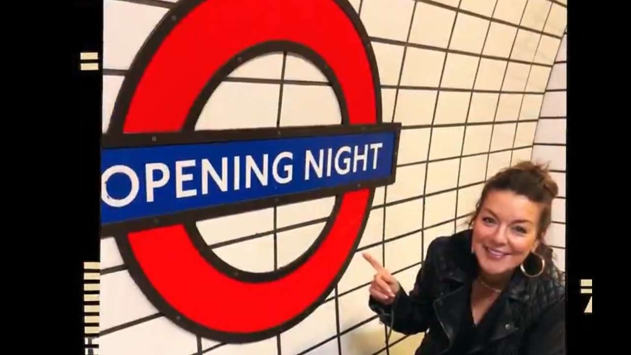 Opening Night - Sheridan Smith celebrating the opening of the show in London