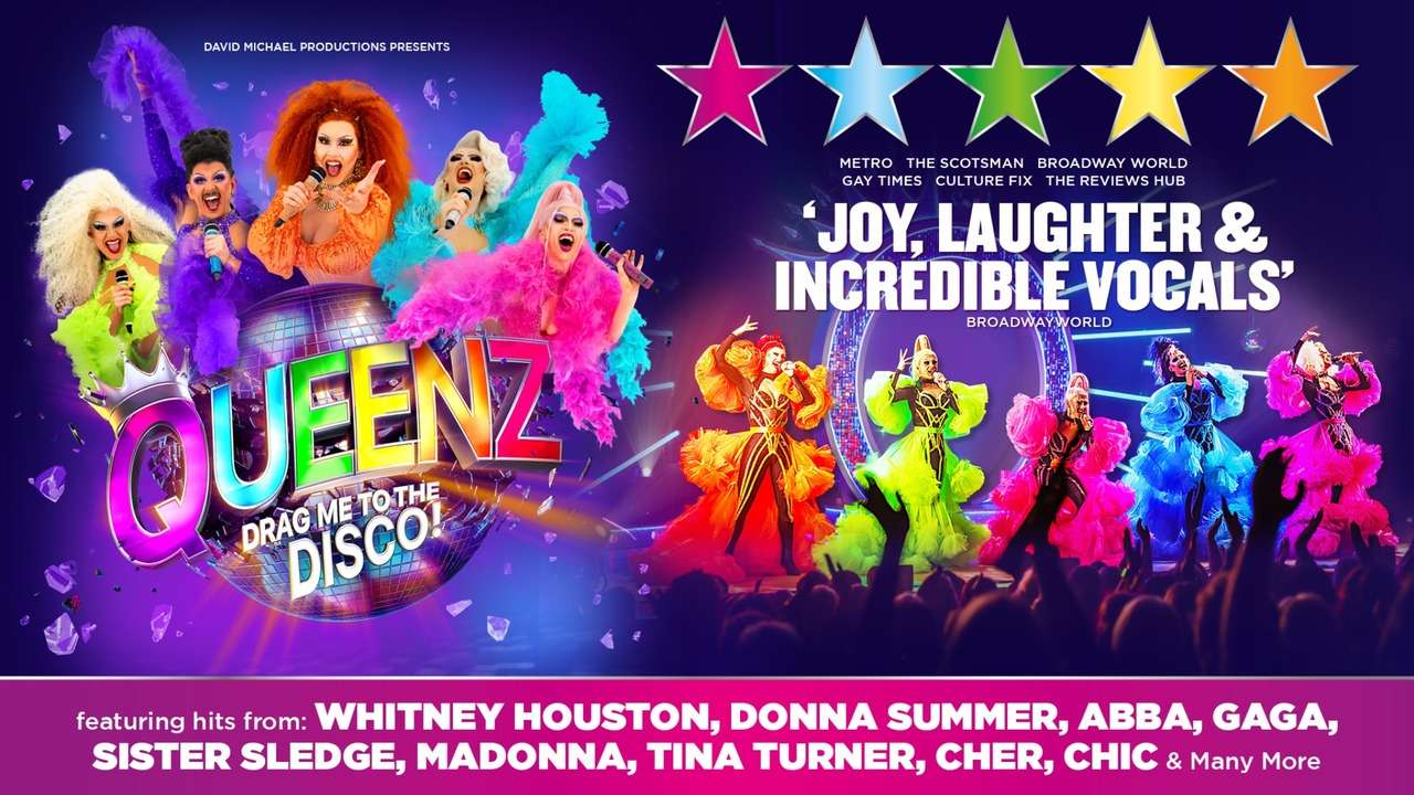 Queenz – Drag Me To The Disco! Tickets | London 2026 Queenz – Drag Me To The Disco! Tickets | London 2026