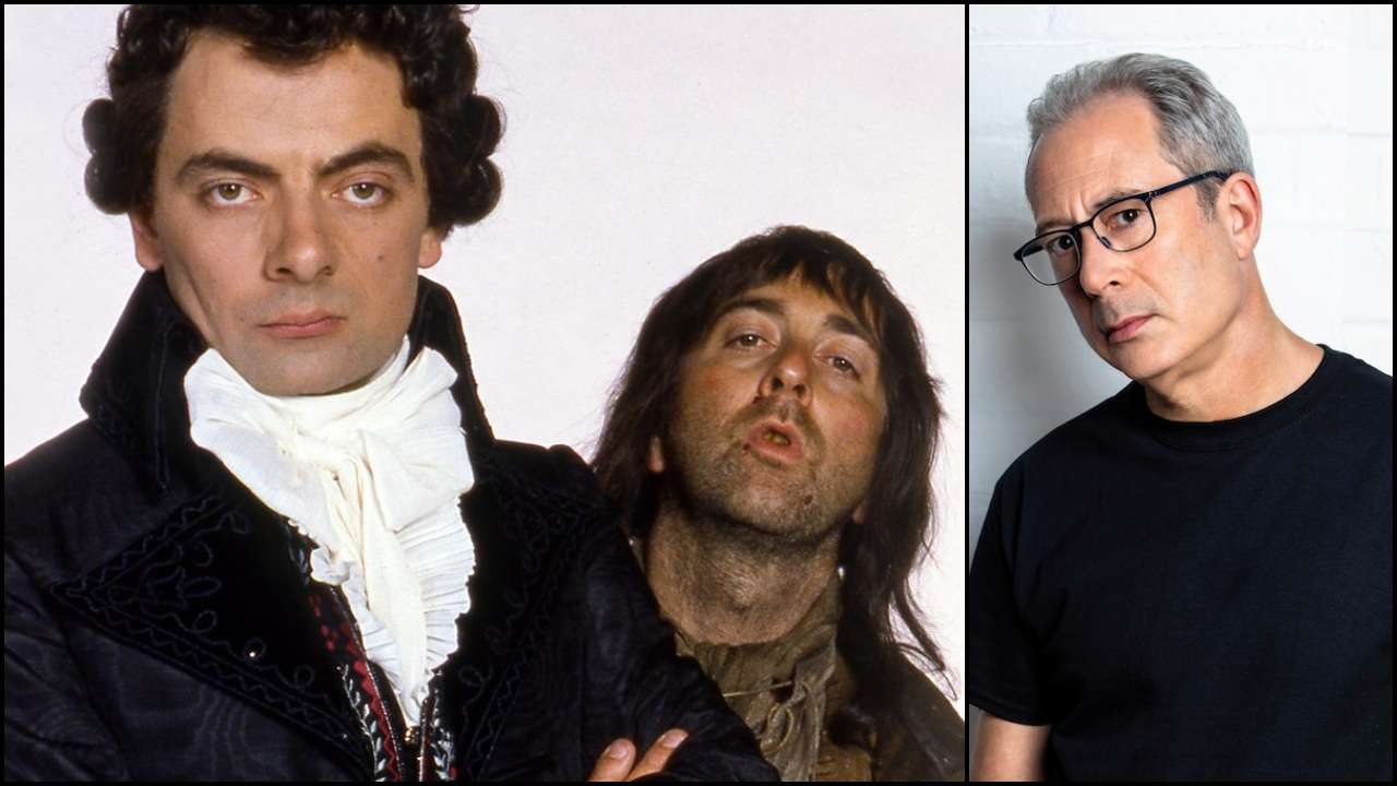 Blackadder - Rowan Atkinson and Tony Robinson (Photo courtesy of the BBC), Ben Elton