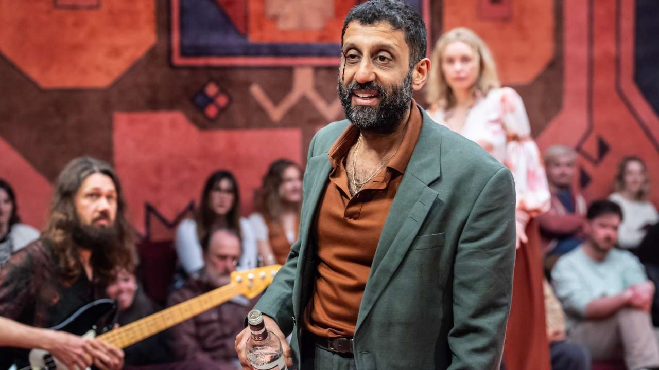 Adeel Akhtar in The Cherry Orchard at Donmar, photo by Johan Persson