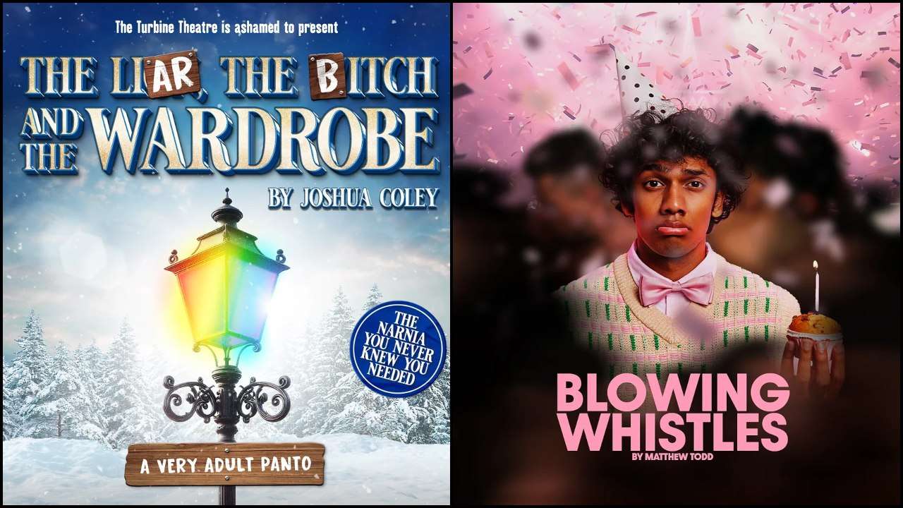 Poster Art: The Liar, The Bitch and the Wardrobe and Blowing Whistles