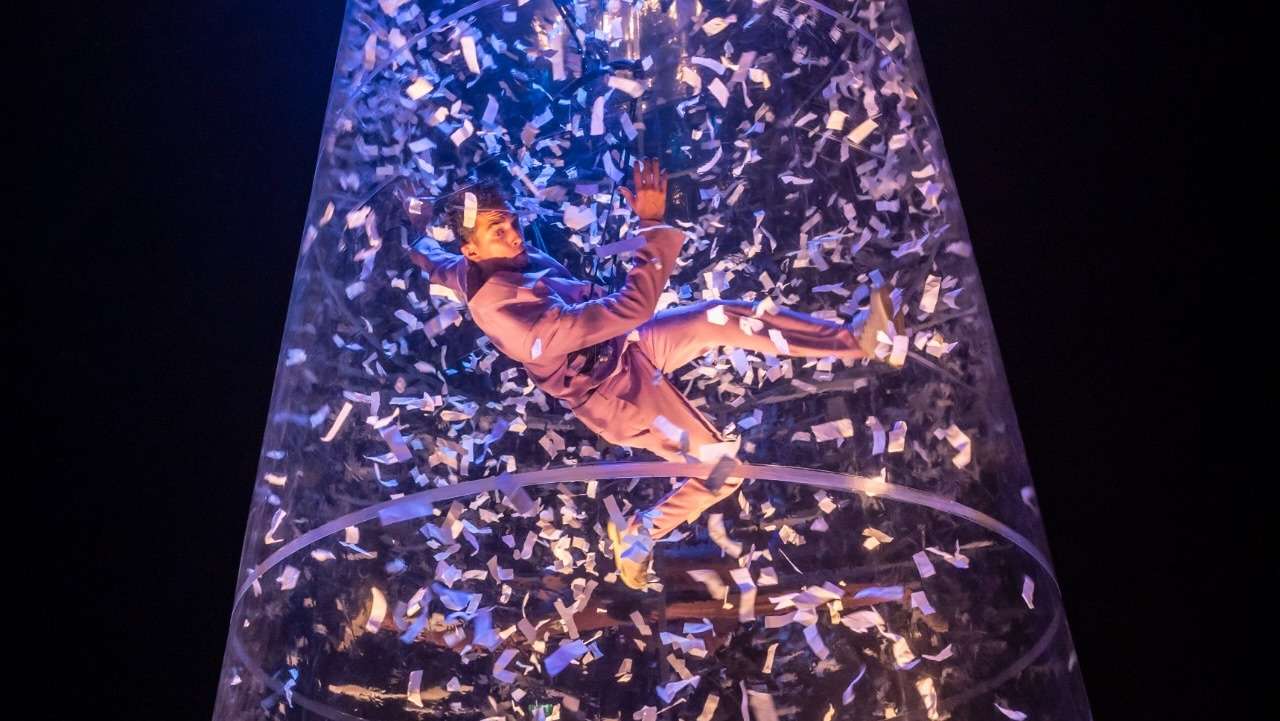 Fuerza Bruta at the Roundhouse London. Photo by Johan Persson