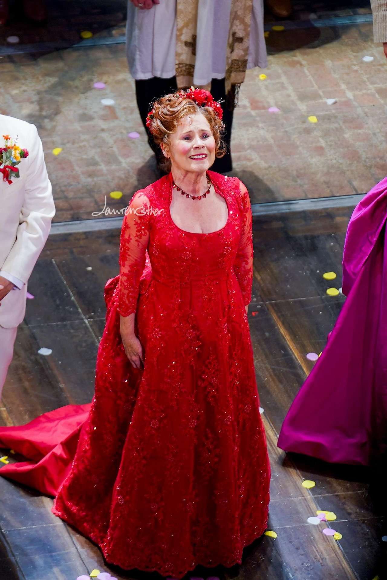 Hello, Dolly! - Imelda Staunton at the curtain call at the London Palladium. Photo by @laurenether