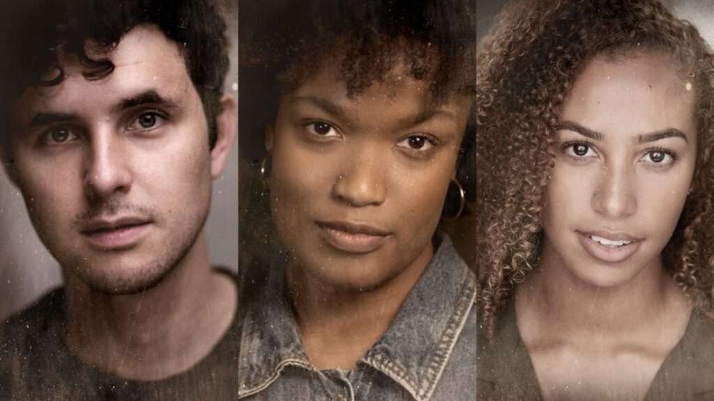 Hadestown casting - Dylan Wood, Madeline Charlemagne, Francessca Daniella-Baker