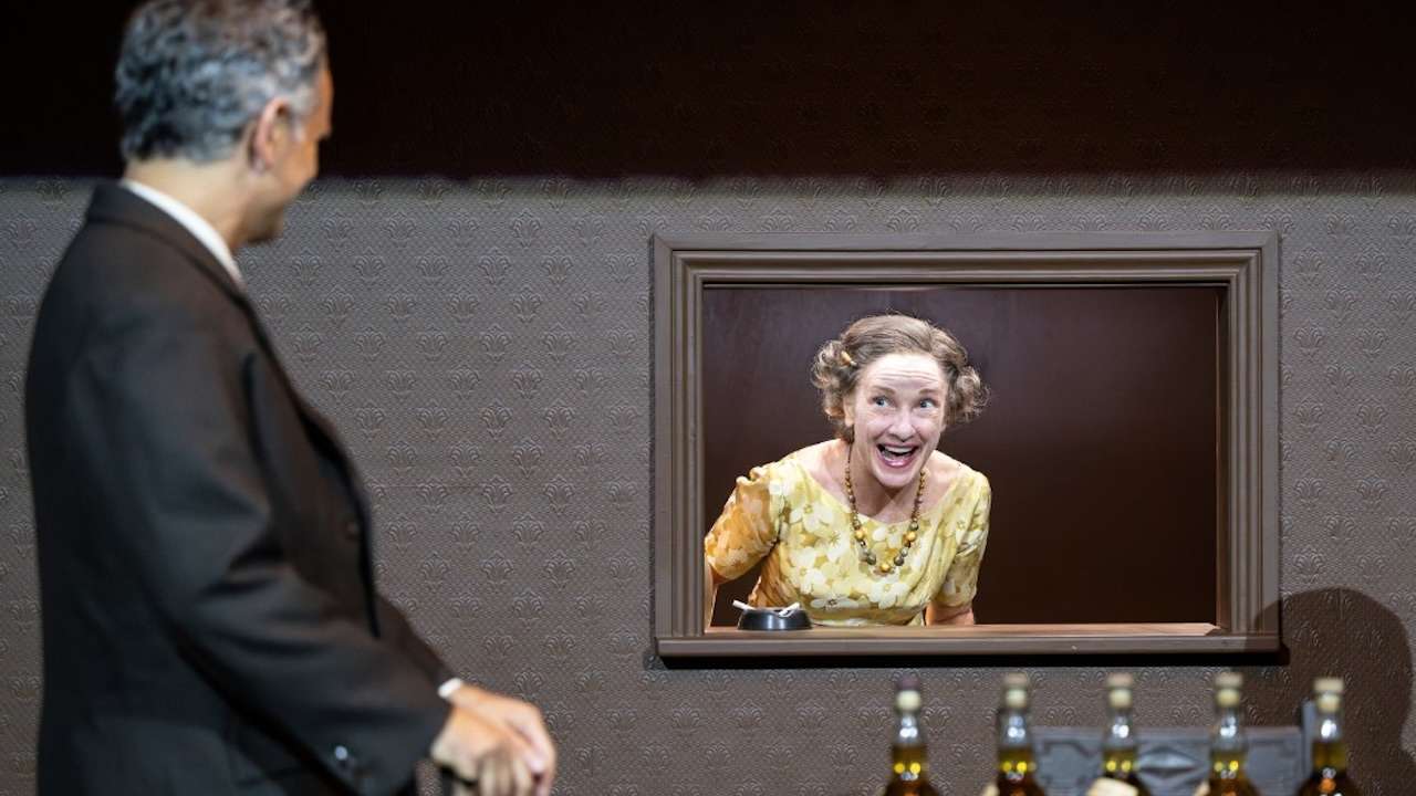 The Birthday Party at Theatre Royal Bath starring Jane Horrocks. Photo by Foteini Christofilopoulou