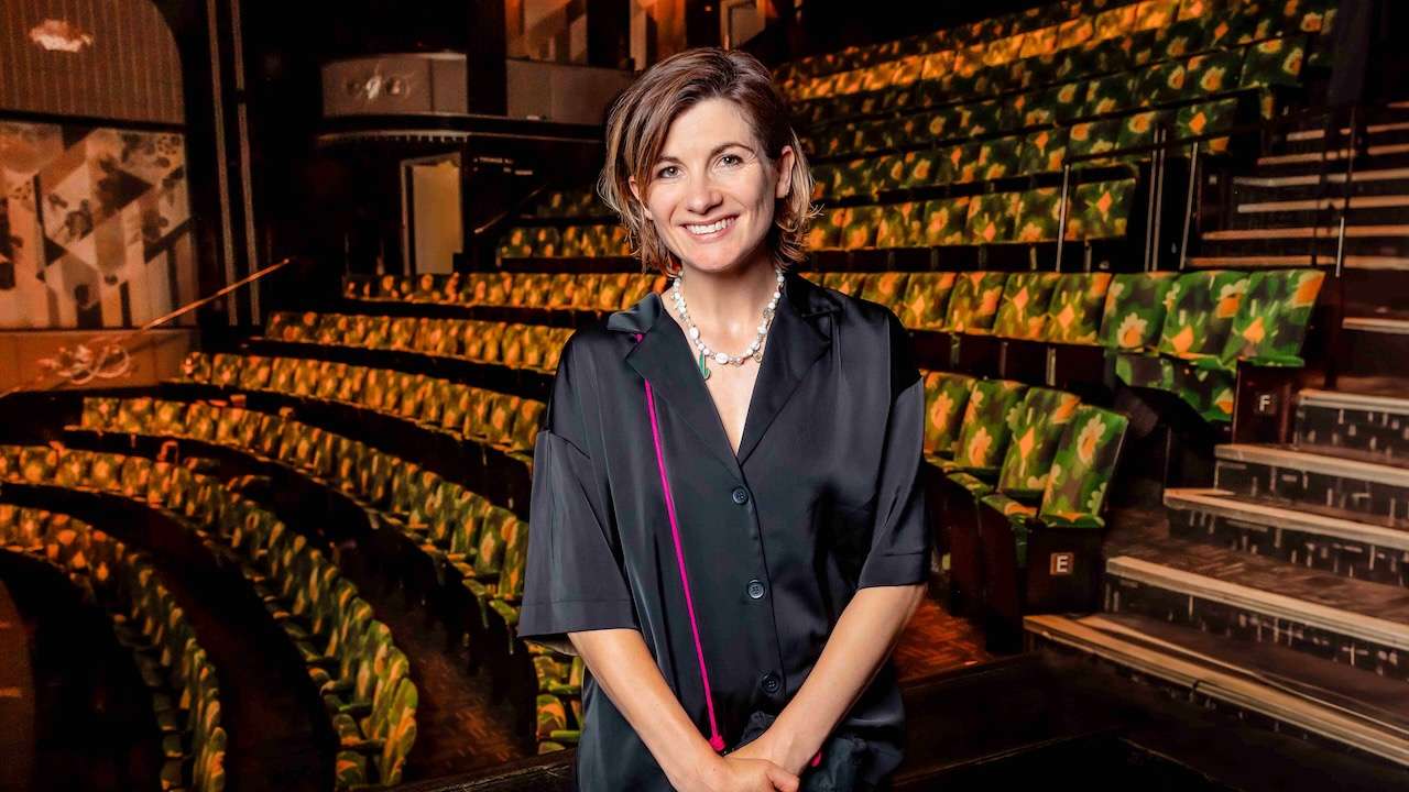 The Duchess (of Malfi) - Jodie Whittaker at the Trafalgar Theatre. Photo by Danny Kaan