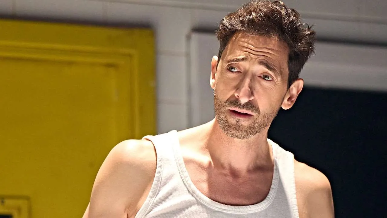 The Fear of 13 at the Donmar Warehouse. Adrien Brody. Photo by Manuel Harlan