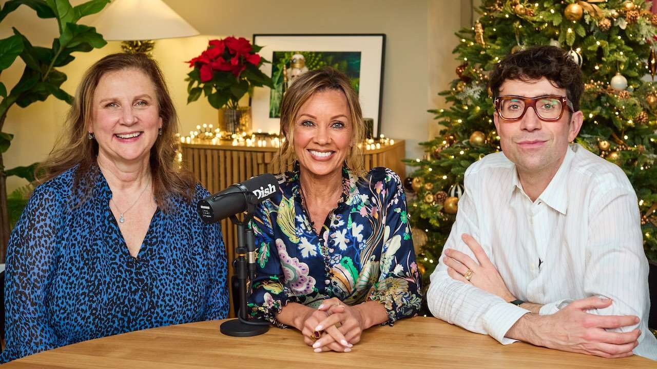 Dish from Waitrose. Angela Hartnett, Vanessa Williams, Nick Grimshaw. Photo by Harriet Langford