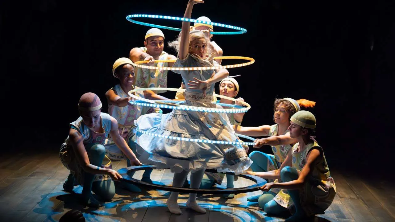 Ballet Shoes at the National Theatre (2025). Photo Alastair Muir
