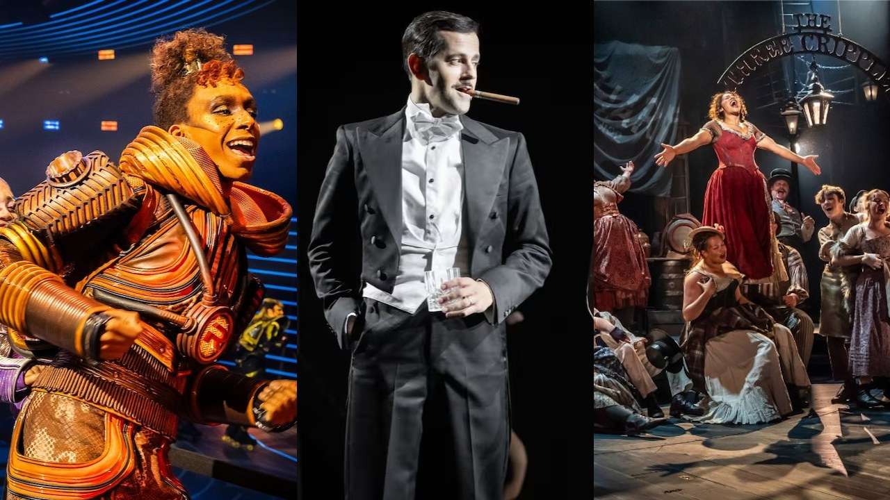 Whatsonstage Awards 2025 - Nominations: Starlight Express (Photo Pamela Raith), The Artist (Photo Mark Senior), Oliver (Photo Johan Persson)