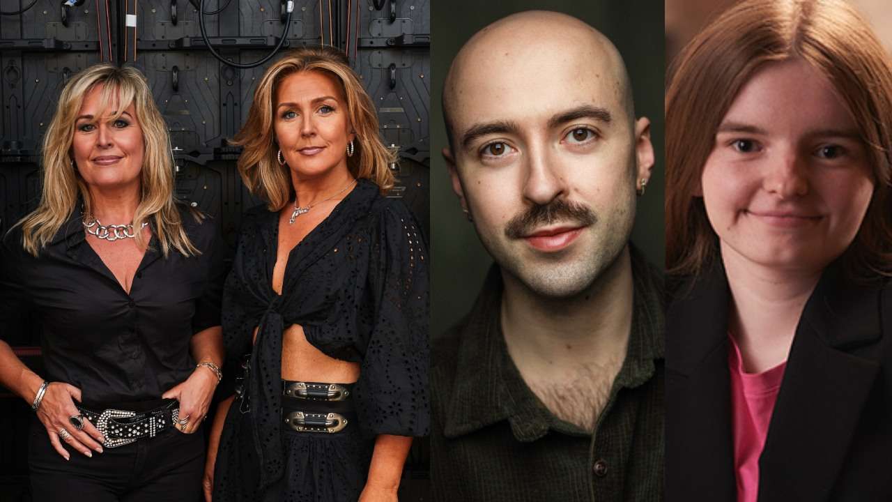 Hosts of The Stage and WhatsOnStage Awards 2025 - Gina and Mazz Murray, Rob Madge & Ellie-May Sheridan (Photo Roy J Baron), other photos supplied by agents