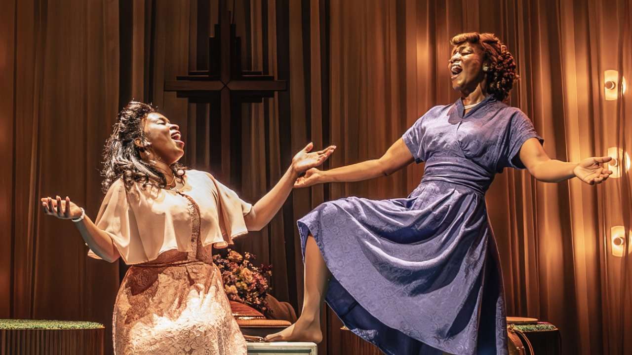 Marie & Rosetta - Ntombizodwa Ndlovu & Beverley Knight. Photo by Marc Brenner