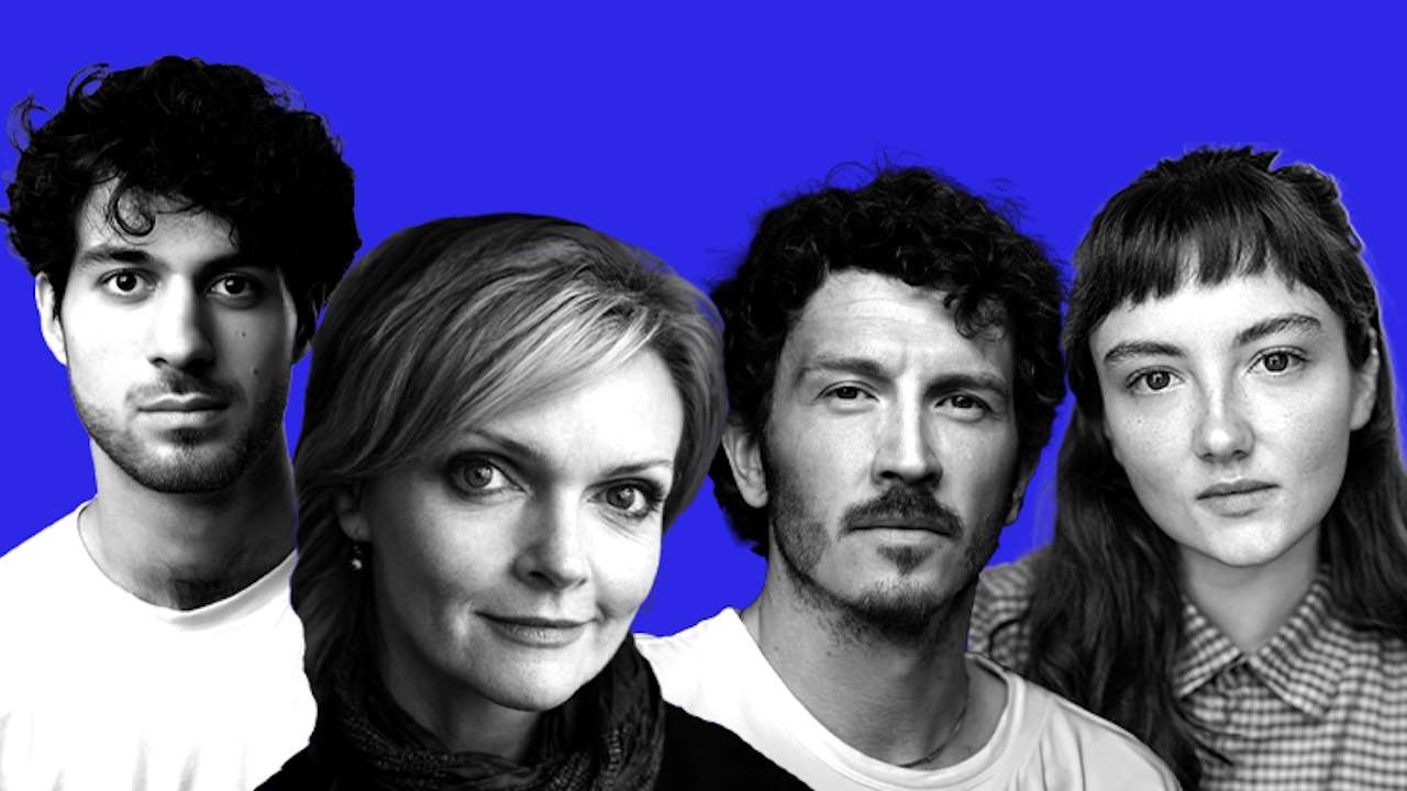 The Glass Menagerie at The Yard Theatre - Casting: L-R: Jad Sayegh, Sharon Small, Tom Varey, and Eva Morgan