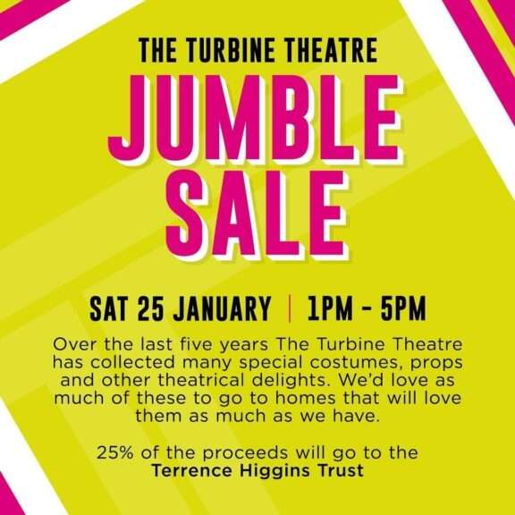 Turbine Theatre Jumble Sale 2025