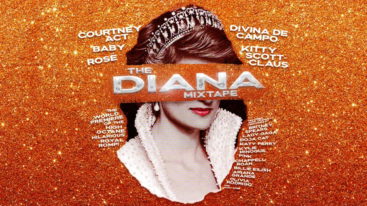 Poster Art for The Diana Mixtape, Tuckshop